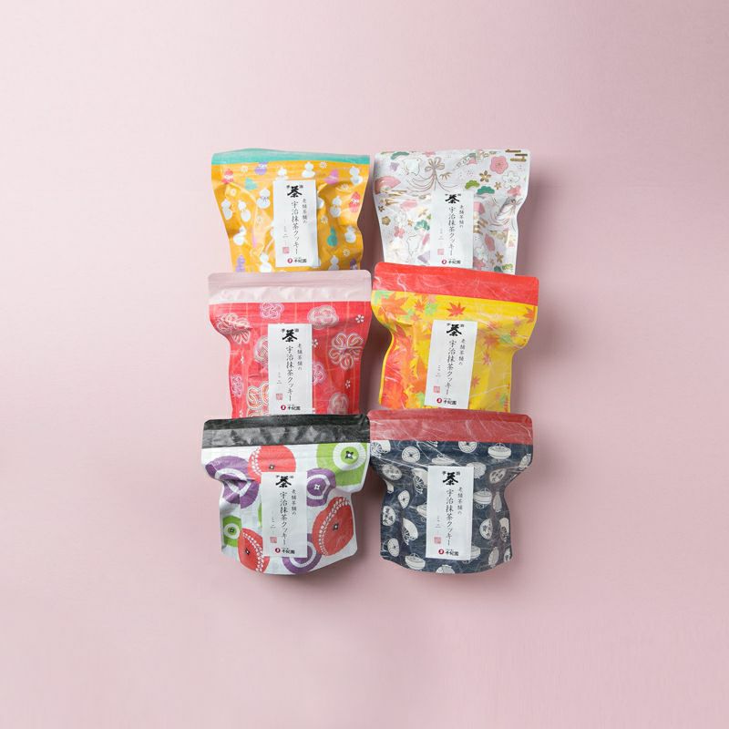 老舗茶舗千紀園の【老舗茶舗のハロウィンセット】宇治抹茶クッキーミニと 和紅茶（ティーバッグ）詰合せ