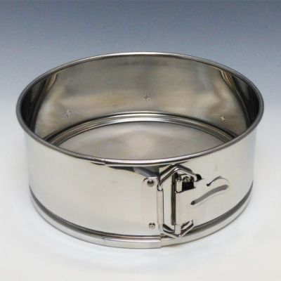 茶道具 ステンレス製三枚組灰ふるい 裏流 (7メッシュ/65メッシュ