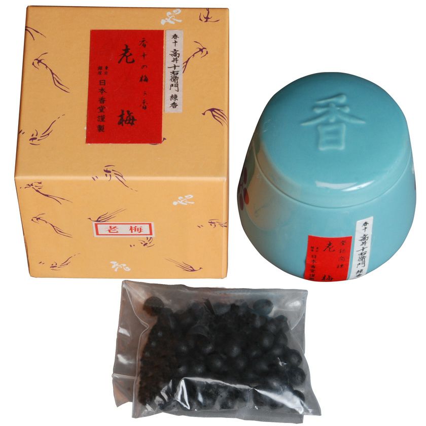 茶道具 老梅 壺入 【練香】 日本香堂 香