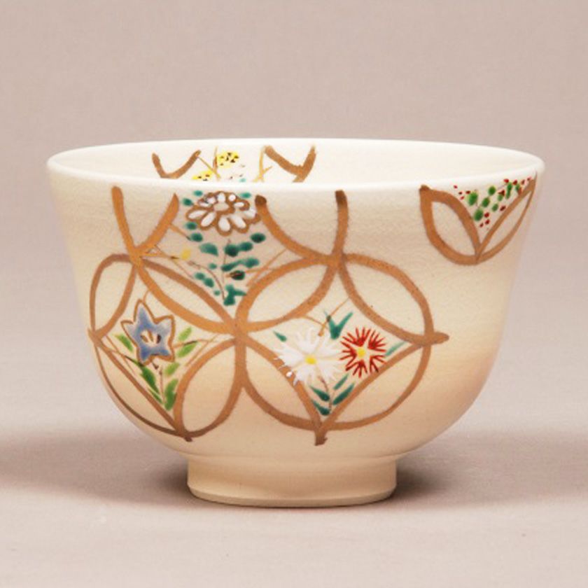 茶道具 抹茶茶碗（まっちゃちゃわん） 茶碗 仁清 四季七宝 中村与平 抹茶茶碗は茶の湯文化である表千家・裏千家の茶道具や抹茶を専門に扱う千紀園（せんきえん）が通販で販売しています。茶会また初心者向けのお稽古用にご利用いただける抹茶碗です。贈り物・ギフトにも人気です。