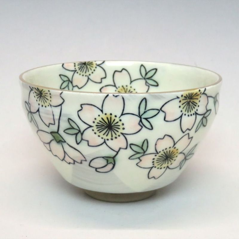 茶道具 小茶碗（こちゃわん） 小茶碗 枝垂桜 加藤忠泉作