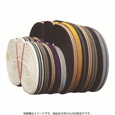 10m 真田紐 平紐 4分 12mm ベージュ系 綿100% 日本製 手芸 工芸