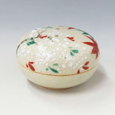茶道具 香合（こうごう） 香合 乾山 桜紅葉 弘二