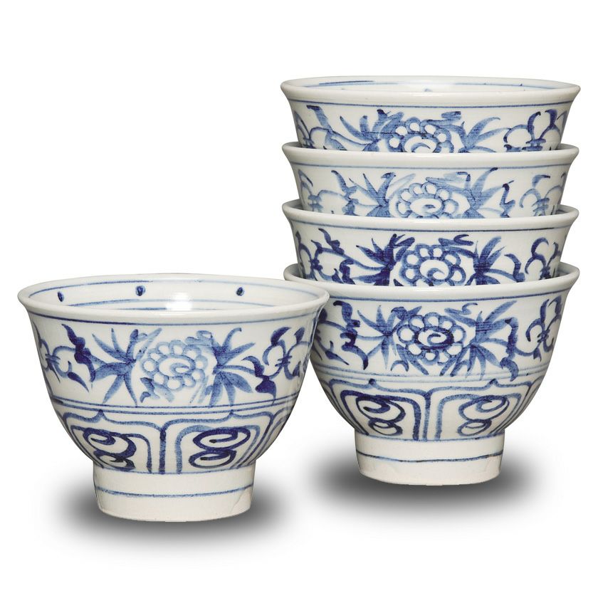 茶道具 数茶碗（かずちゃわん） 数茶碗 安南 10客 黒石窯