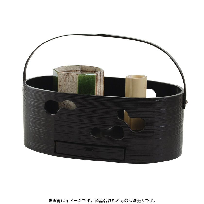 茶道具　莨盆　春慶塗　利休好瓢箪透かし img58715663.jpg