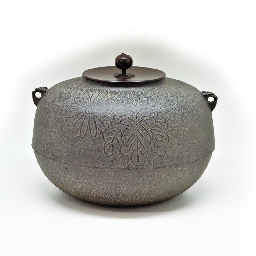 釜師 菊地政光 欲し 炉釜 丸釜 霰 茶釜 茶道具
