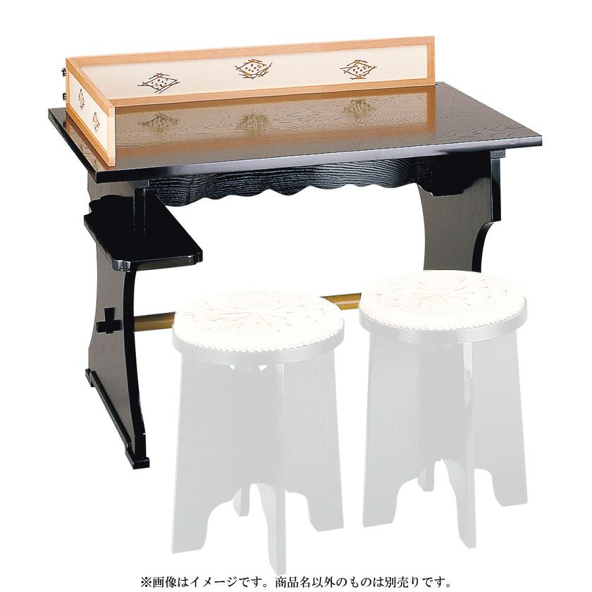 茶道具 立礼棚（りゅうれいだな） 点茶盤 掻合塗 表用 夏用・冬