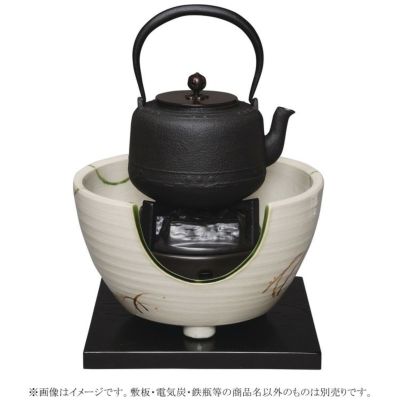 楽天市場】【茶道具 / 風炉】 尺1 道安風炉 (中磨) 都色 : 抹茶