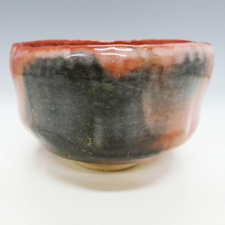 茶道具 （ 楽茶碗 平茶碗セット） 茶道具 楽茶碗（らくちゃわん） 利休茶碗 赤楽 松楽窯