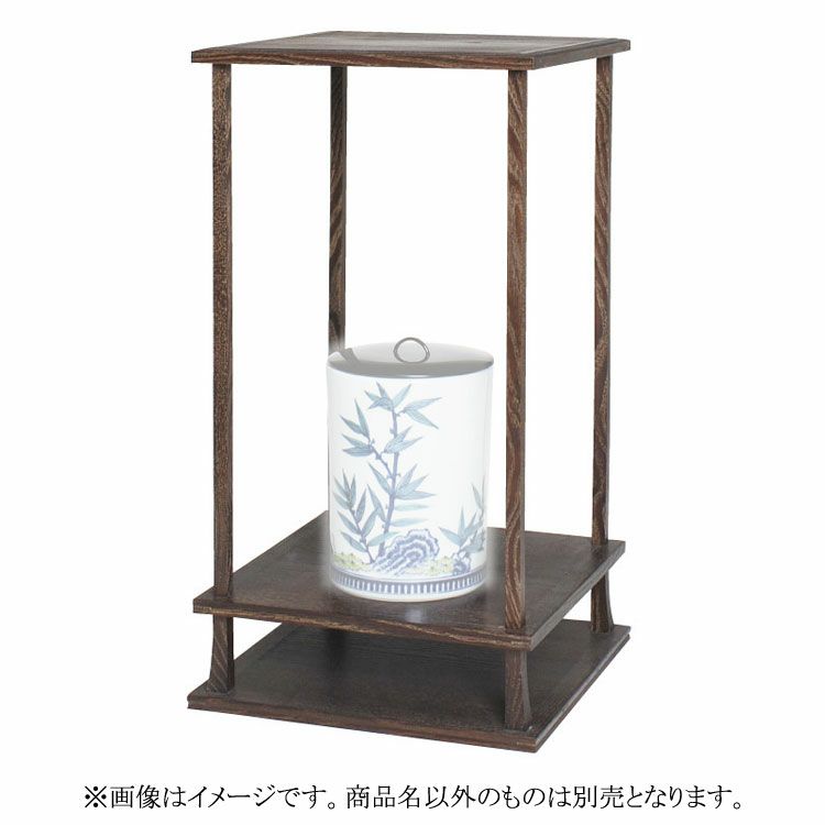 特別処分価格】桑小卓 木製 茶棚 組立式 茶道具