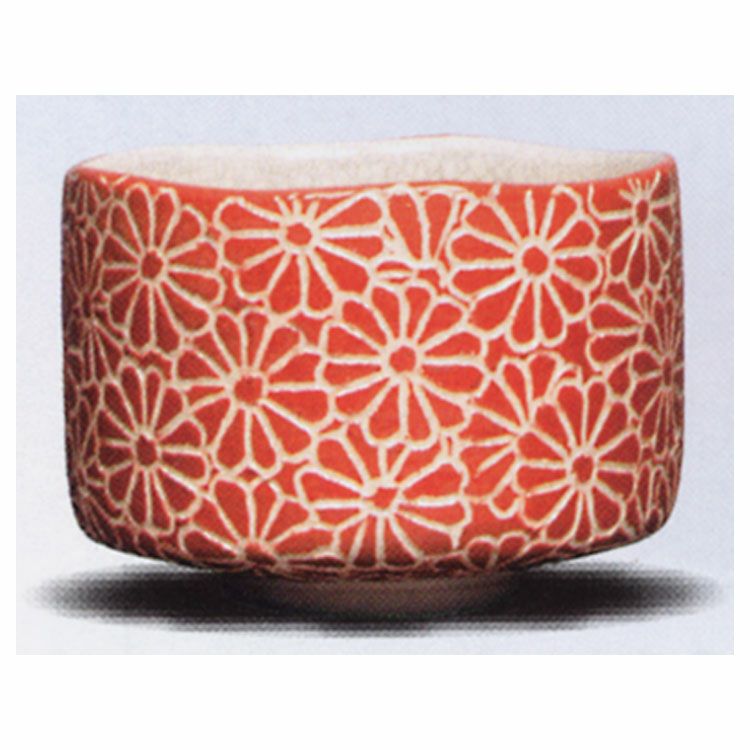 茶道具 楽茶碗 菊小紋 和楽 抹茶茶碗は茶の湯文化である表千家・裏千家の茶道具や抹茶を専門に扱う千紀園（せんきえん）が通販で販売しています。茶会また初心者向けのお稽古用にご利用いただける抹茶碗です。贈り物・ギフトにも人気です。