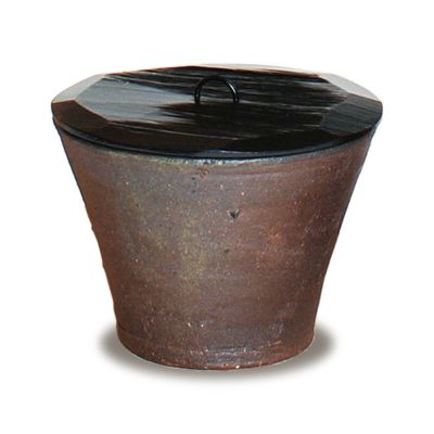 Ｔ１９５　水指　『一重口南蛮写　水指』『平安　与楽造』　共箱　茶道具 P717 水指 『平安秀峰造』『染付祥瑞写』『一重口水指』 共