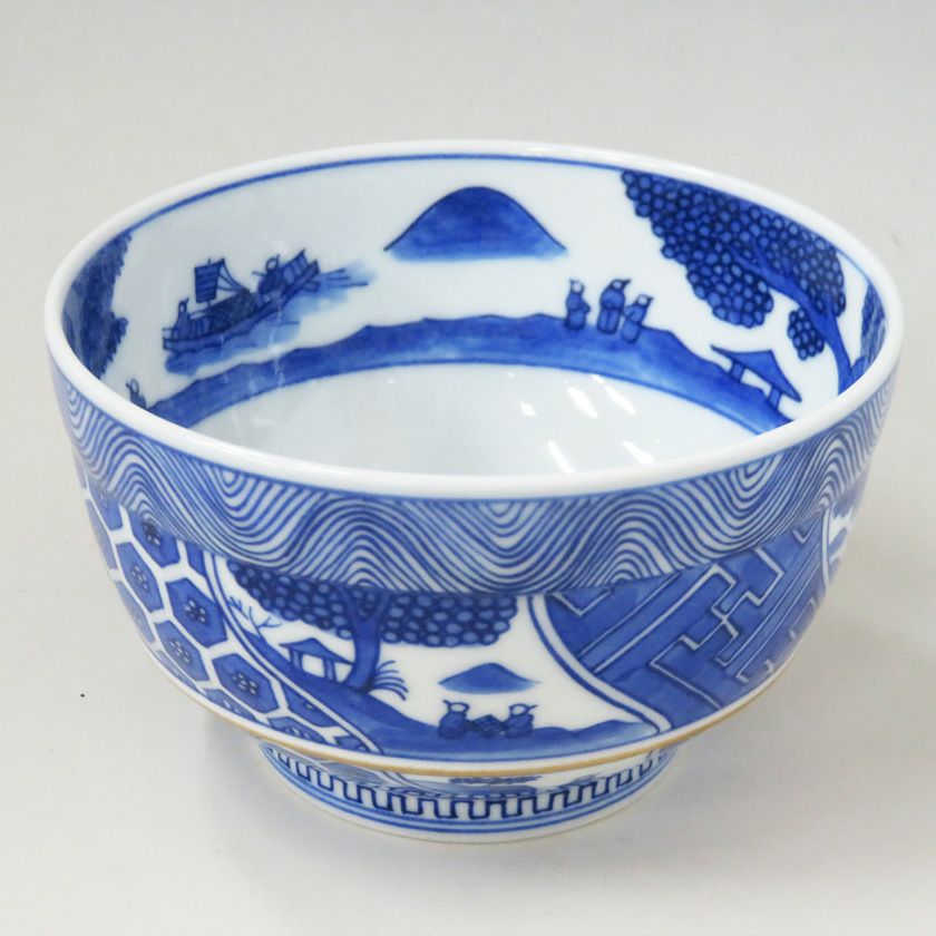 茶道具 抹茶茶碗（まっちゃちゃわん） 茶碗 祥瑞 山水文 景徳鎮