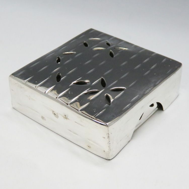 茶道具　和食器　銀匙　網匙　2点　時代箱　C　5349 0718100336_669869e8cb1b9.jpg