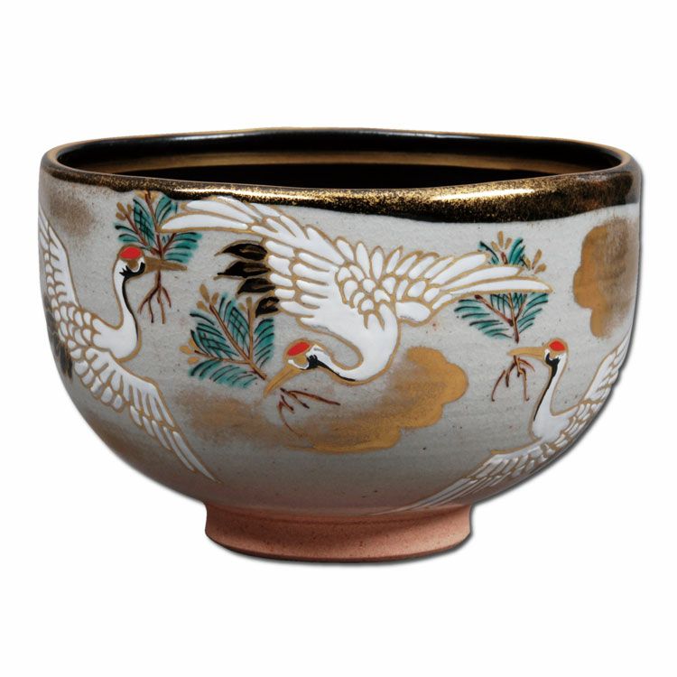 茶道具 茶碗 乾山 松喰鶴 壱休窯 抹茶茶碗は茶の湯文化である表千家・裏千家の茶道具や抹茶を専門に扱う千紀園（せんきえん）が通販で販売しています。茶会また初心者向けのお稽古用にご利用いただける抹茶碗です。贈り物・ギフトにも人気です。