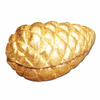 茶道具 香合 松毬（まつぼっくり）中村良二作