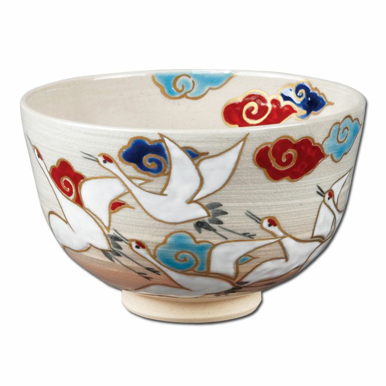 茶道具 茶碗 刷毛目 雲鶴 中山喜白作 抹茶茶碗は茶の湯文化である表千家・裏千家の茶道具や抹茶を専門に扱う千紀園（せんきえん）が通販で販売しています。茶会また初心者向けのお稽古用にご利用いただける抹茶碗です。贈り物・ギフトにも人気です。