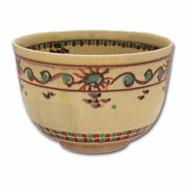 茶道具　紅安南茶碗 茶碗 茶道具 加藤佑山 作 紅安南 茶碗 : 茶道具専門店 (有)菊池商店