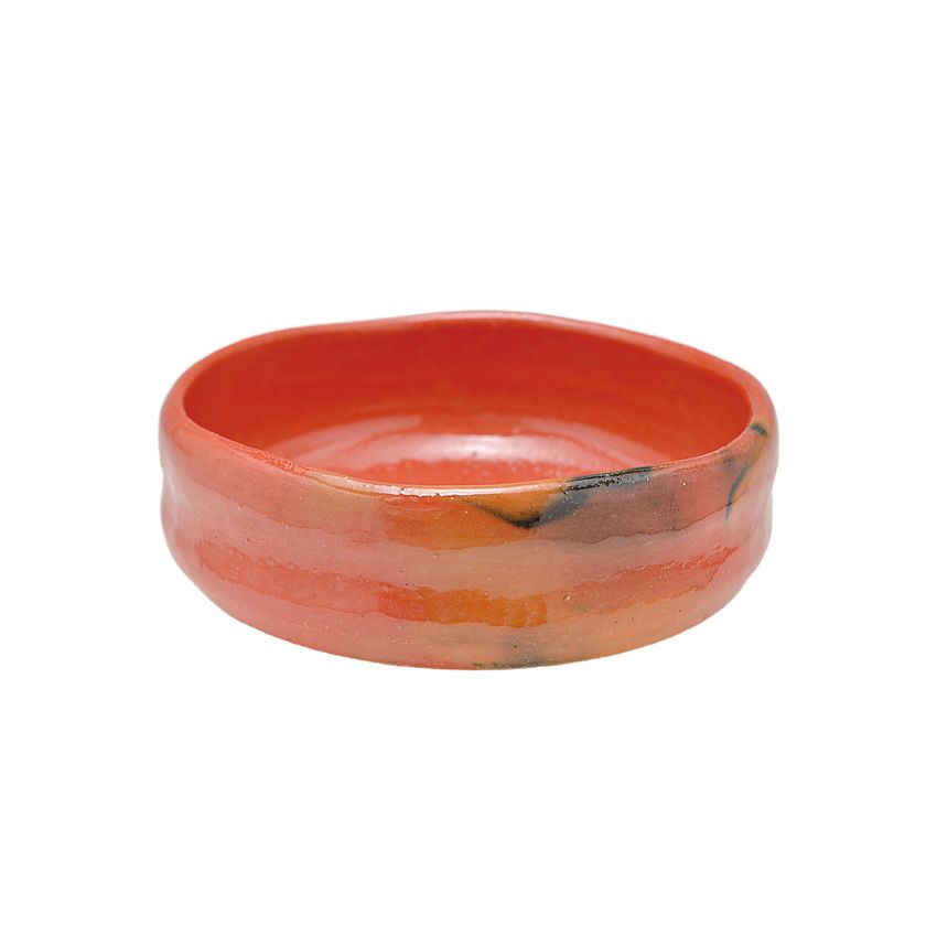 茶道具 楽茶碗（らくちゃわん） 赤馬盥茶碗 円楽窯