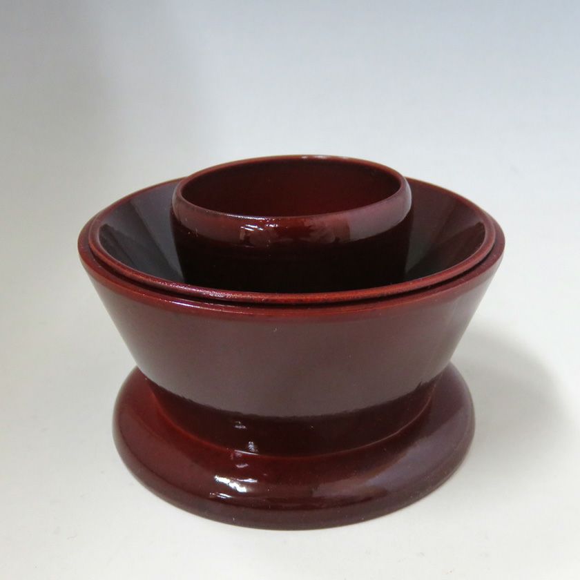 茶道具 水屋道具（みずやどうぐ） 溜塗 茶定合（ちゃじょうご