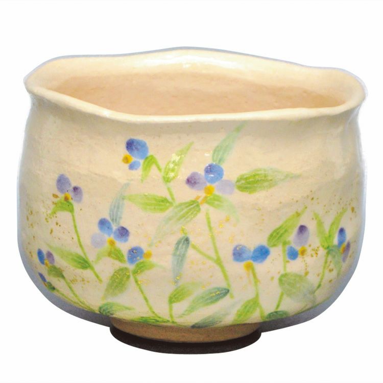 茶道具 抹茶茶碗（まっちゃちゃわん） 茶碗 露草 吉村 楽入 抹茶茶碗は茶の湯文化である表千家・裏千家の茶道具や抹茶を専門に扱う千紀園（せんきえん）が通販で販売しています。茶会また初心者向けのお稽古用にご利用いただける抹茶碗です。贈り物・ギフトにも人気です。