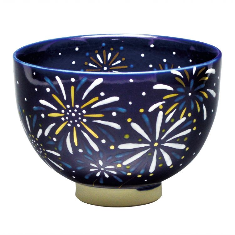 茶道具 抹茶茶碗（まっちゃちゃわん） 茶碗 瑠璃釉 花火 見谷 福峰 抹茶茶碗は茶の湯文化である表千家・裏千家の茶道具や抹茶を専門に扱う千紀園（せんきえん）が通販で販売しています。茶会また初心者向けのお稽古用にご利用いただける抹茶碗です。贈り物・ギフトにも人気です。