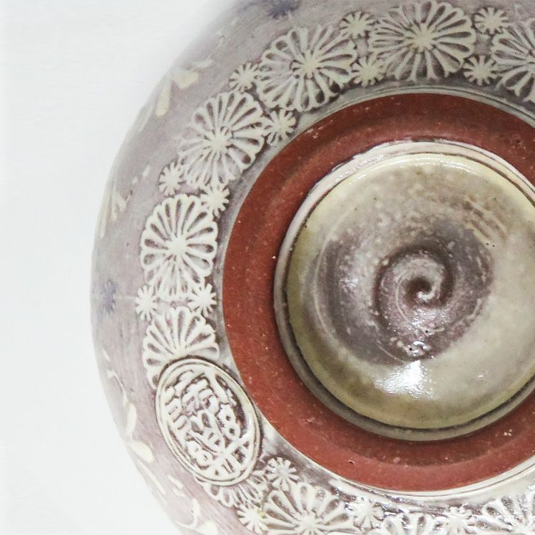 茶道具 抹茶茶碗（まっちゃちゃわん） 紫彩華紋茶碗 森里 陶楽 抹茶茶碗は茶の湯文化である表千家・裏千家の茶道具や抹茶を専門に扱う千紀園（せんきえん）が通販で販売しています。茶会また初心者向けのお稽古用にご利用いただける抹茶碗です。贈り物・ギフトにも人気です。