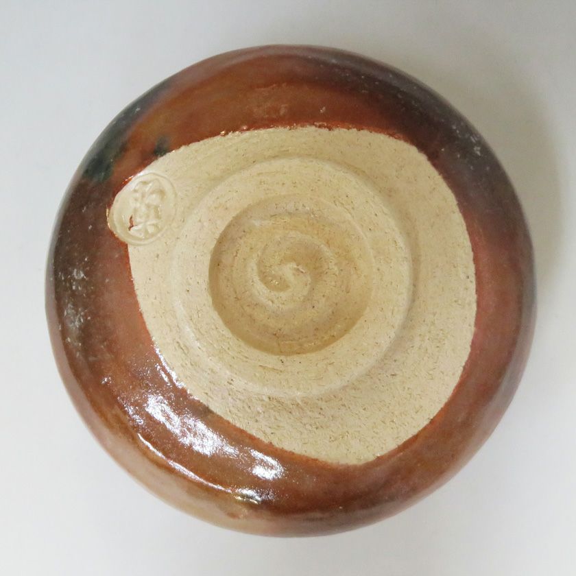 送料込【逢絢亭・新品】茶道具 香合 赤楽 乾山 槍梅の図 佐々木昭楽 共箱入り 槍梅香合」佐々木昭楽作 | takako_market