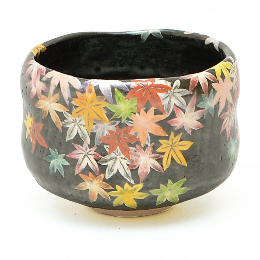 茶道具 抹茶茶碗（まっちゃちゃわん） 茶碗 楽 紅葉 吉村 楽入 抹茶茶碗は茶の湯文化である表千家・裏千家の茶道具や抹茶を専門に扱う千紀園（せんきえん）が通販で販売しています。茶会また初心者向けのお稽古用にご利用いただける抹茶碗です。贈り物・ギフトにも人気です。