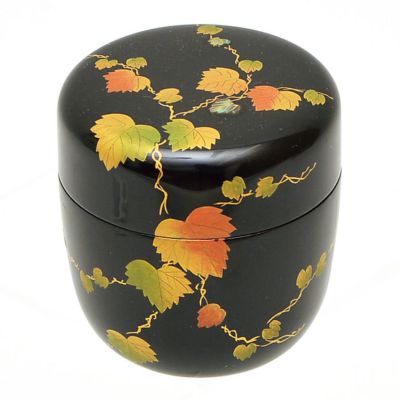 竹根　棗　蒔絵　蔦の葉紋 竹根 棗 蒔絵 蔦の葉紋 - メルカリ