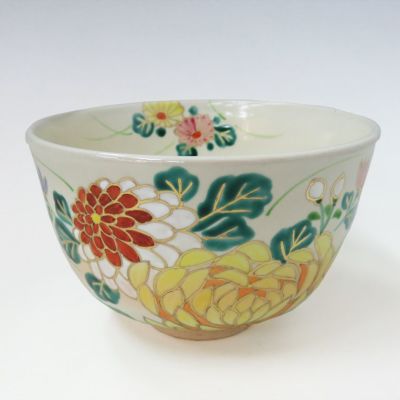 茶道具 御本手菊茶碗 茶道具 抹茶茶碗（まっちゃちゃわん） 茶碗