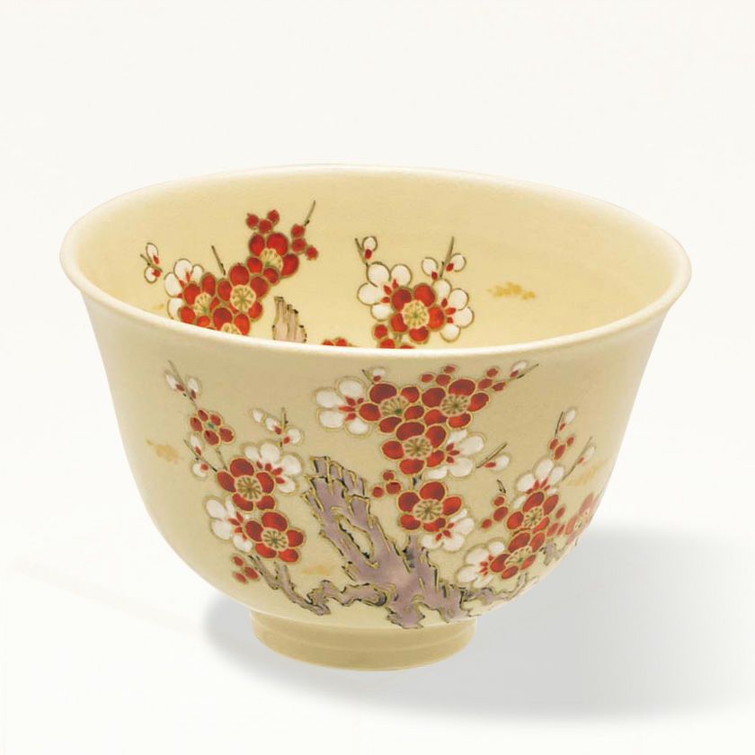 茶道具 抹茶茶碗（まっちゃちゃわん） 茶碗 薩摩焼 梅 古垣 嘉一 抹茶茶碗は茶の湯文化である表千家・裏千家の茶道具や抹茶を専門に扱う千紀園（せんきえん）が通販で販売しています。茶会また初心者向けのお稽古用にご利用いただける抹茶碗です。贈り物・ギフトにも人気です。