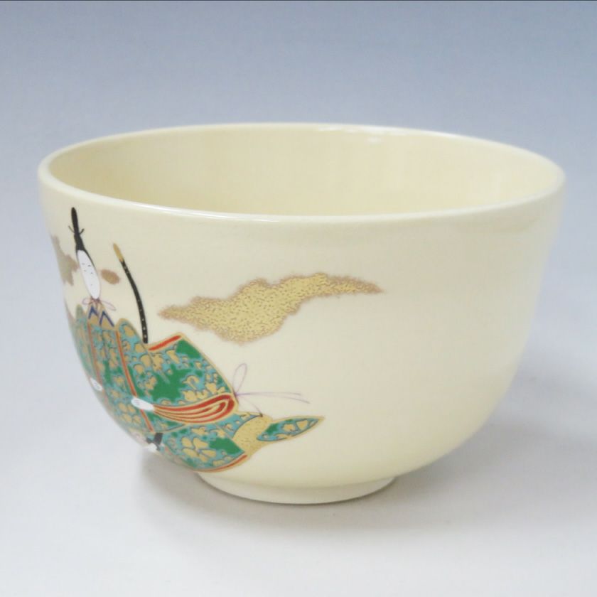 茶道具 抹茶茶碗（まっちゃちゃわん） 茶碗 仁清 内裏雛 宮地 英香 お雛様 桃の節句 上巳の節句 抹茶茶碗は茶の湯文化である表千家・裏千家の茶道具や抹茶を専門に扱う千紀園（せんきえん）が通販で販売しています。茶会また初心者向けのお稽古用にご利用いただける抹茶碗です。贈り物・ギフトにも人気です。