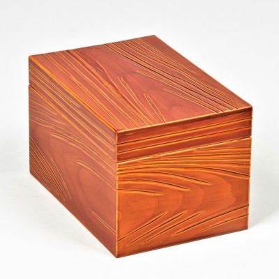 未使用 茶道具 飛騨春慶塗 天然木製 飯器 杓子付 紙箱 卸売りホビー・楽器・アート - 未使用 茶道具 飛騨春慶塗 天然