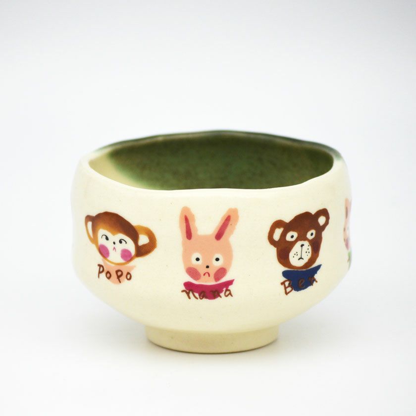 茶道具 小茶碗（こちゃわん） 小茶碗 アニマル 豊窯 抹茶茶碗は茶の湯文化である表千家・裏千家の茶道具や抹茶を専門に扱う千紀園（せんきえん）が通販で販売しています。茶会また初心者向けのお稽古用にご利用いただける抹茶碗です。贈り物・ギフトにも人気です。