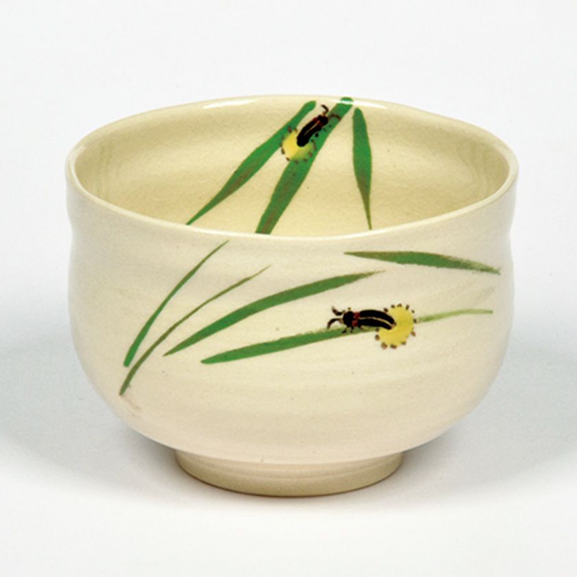 茶道具 小茶碗（こちゃわん） 小茶碗 蛍 浅見 与し三 抹茶茶碗は茶の湯文化である表千家・裏千家の茶道具や抹茶を専門に扱う千紀園（せんきえん）が通販で販売しています。茶会また初心者向けのお稽古用にご利用いただける抹茶碗です。贈り物・ギフトにも人気です。