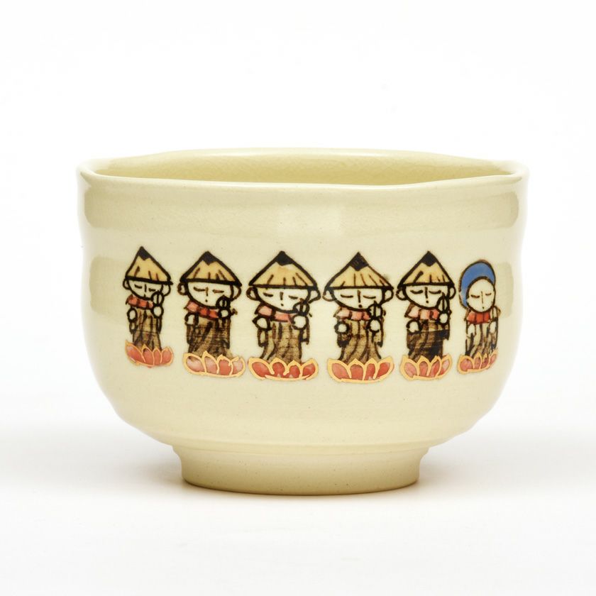 茶道具 小茶碗（こちゃわん） 小茶碗 笠地蔵 浅見 与し三 抹茶茶碗は茶の湯文化である表千家・裏千家の茶道具や抹茶を専門に扱う千紀園（せんきえん）が通販で販売しています。茶会また初心者向けのお稽古用にご利用いただける抹茶碗です。贈り物・ギフトにも人気です。