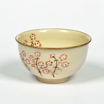 茶道具 小茶碗（こちゃわん） 利休茶碗 撫子 浅見 与し三 | 千年