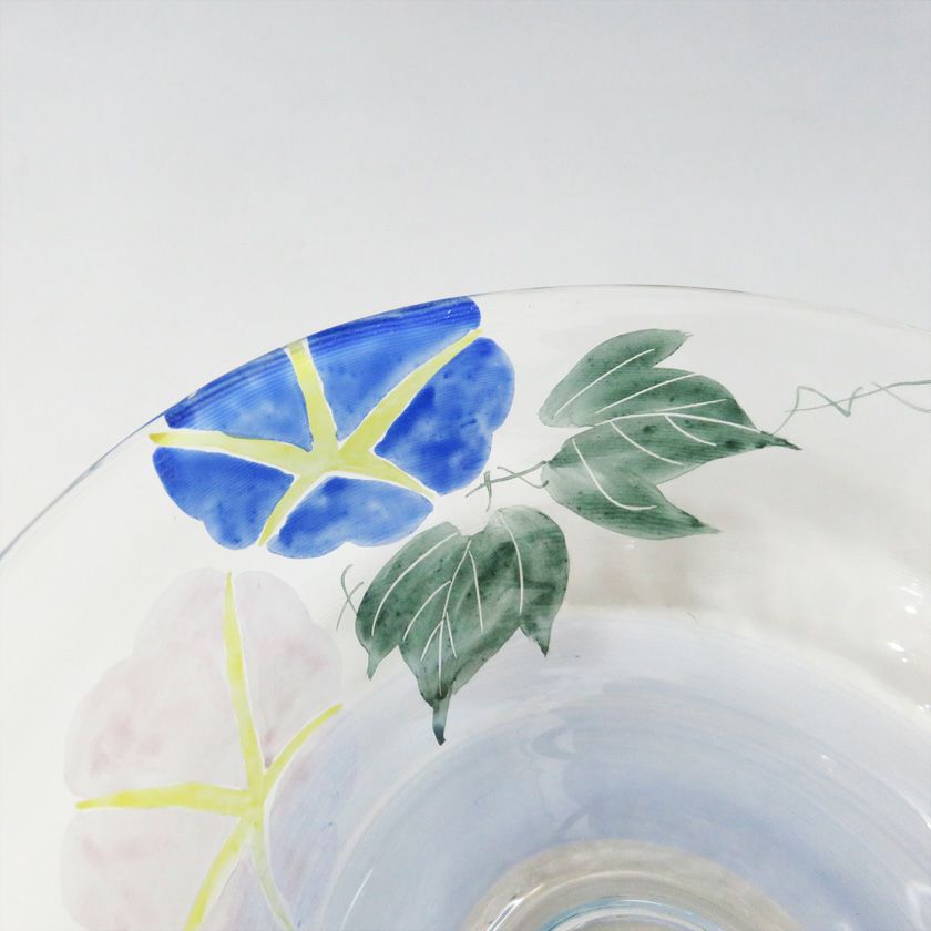 茶道具 平茶碗（ひらちゃわん） 義山茶碗 朝顔（耐熱） 八木 海峰 抹茶茶碗は茶の湯文化である表千家・裏千家の茶道具や抹茶を専門に扱う千紀園（せんきえん）が通販で販売しています。茶会また初心者向けのお稽古用にご利用いただける抹茶碗です。贈り物・ギフトにも人気です。