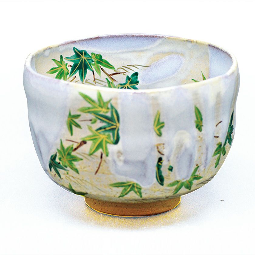 茶道具 抹茶茶碗（まっちゃちゃわん） 茶碗 掛分 青楓 山岡 善高 抹茶茶碗は茶の湯文化である表千家・裏千家の茶道具や抹茶を専門に扱う千紀園（せんきえん）が通販で販売しています。茶会また初心者向けのお稽古用にご利用いただける抹茶碗です。贈り物・ギフトにも人気です。