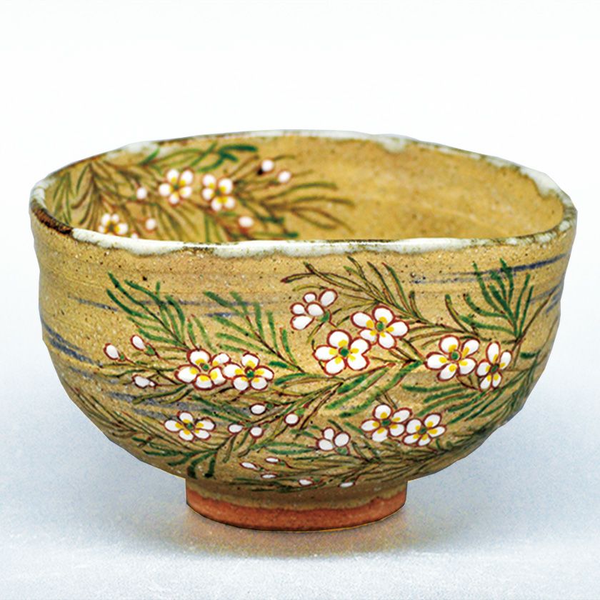 茶道具 抹茶茶碗（まっちゃちゃわん） 茶碗 乾山 梅花藻 中村 良二 抹茶茶碗は茶の湯文化である表千家・裏千家の茶道具や抹茶を専門に扱う千紀園（せんきえん）が通販で販売しています。茶会また初心者向けのお稽古用にご利用いただける抹茶碗です。贈り物・ギフトにも人気です。