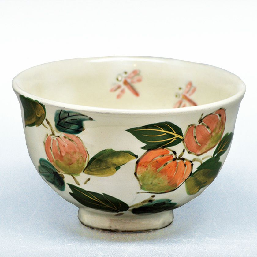 茶道具 抹茶茶碗（まっちゃちゃわん） 茶碗 粉引 ほうずき 清和窯 抹茶茶碗は茶の湯文化である表千家・裏千家の茶道具や抹茶を専門に扱う千紀園（せんきえん）が通販で販売しています。茶会また初心者向けのお稽古用にご利用いただける抹茶碗です。贈り物・ギフトにも人気です。