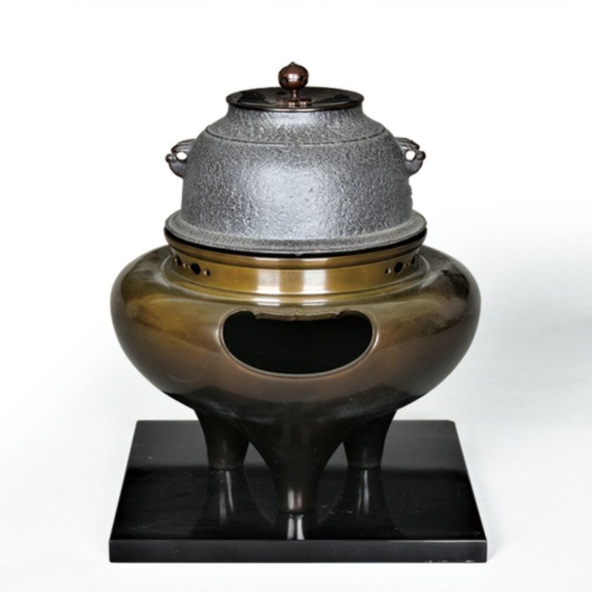 F06 送料無料 茶釜 朝鮮釜 湯沸かし 風炉釜 煎茶道具 茶道 （風炉釜 