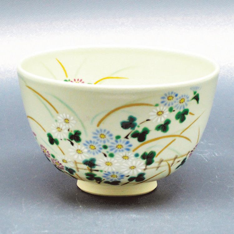 茶道具 抹茶茶碗（まっちゃちゃわん） 茶碗　御本　小菊 見谷 福峰 抹茶茶碗は茶の湯文化である表千家・裏千家の茶道具や抹茶を専門に扱う千紀園（せんきえん）が通販で販売しています。茶会また初心者向けのお稽古用にご利用いただける抹茶碗です。贈り物・ギフトにも人気です。