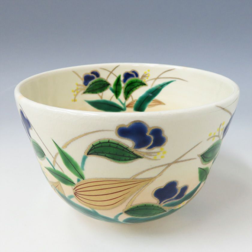 茶道具 抹茶茶碗（まっちゃちゃわん） 茶碗　御本　露草 水出 宋絢 抹茶茶碗は茶の湯文化である表千家・裏千家の茶道具や抹茶を専門に扱う千紀園（せんきえん）が通販で販売しています。茶会また初心者向けのお稽古用にご利用いただける抹茶碗です。贈り物・ギフトにも人気です。