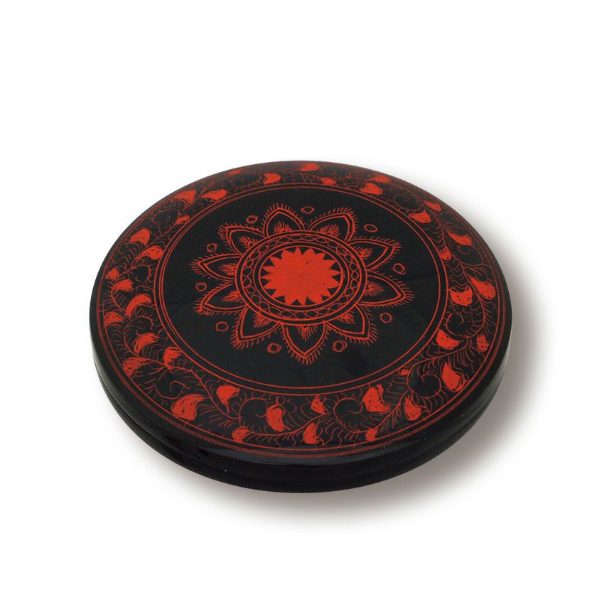 通販販売【茶道具】 香合 乾漆 鼓 *中川正斎*正斉*[kog99002