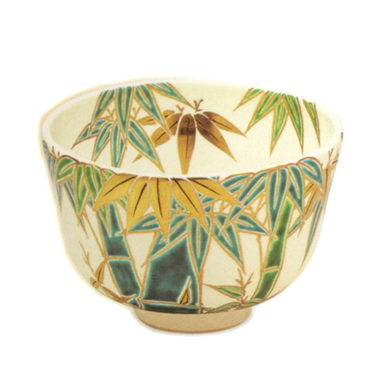 茶道具 抹茶茶碗（まっちゃちゃわん） 色絵 竹 茶碗 田中 方円 作 抹茶茶碗は茶の湯文化である表千家・裏千家の茶道具や抹茶を専門に扱う千紀園（せんきえん）が通販で販売しています。茶会また初心者向けのお稽古用にご利用いただける抹茶碗です。贈り物・ギフトにも人気です。