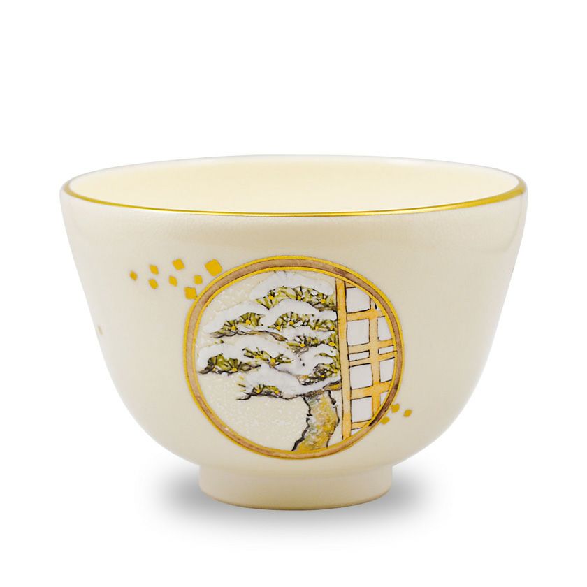 茶道具 抹茶茶碗（まっちゃちゃわん） 仁清写茶碗 丸窓 山岡 善高 抹茶茶碗は茶の湯文化である表千家・裏千家の茶道具や抹茶を専門に扱う千紀園（せんきえん）が通販で販売しています。茶会また初心者向けのお稽古用にご利用いただける抹茶碗です。贈り物・ギフトにも人気です。