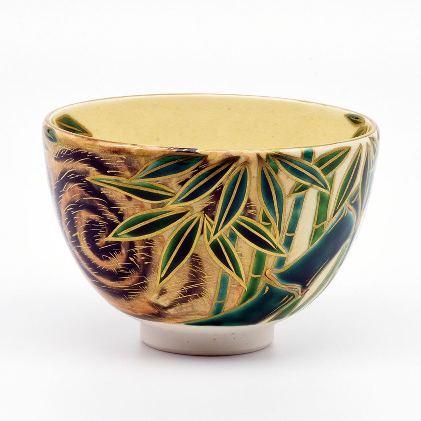 茶道具 抹茶茶碗（まっちゃちゃわん） 茶碗 虎 干支 清閑寺窯 抹茶茶碗は茶の湯文化である表千家・裏千家の茶道具や抹茶を専門に扱う千紀園（せんきえん）が通販で販売しています。茶会また初心者向けのお稽古用にご利用いただける抹茶碗です。贈り物・ギフトにも人気です。