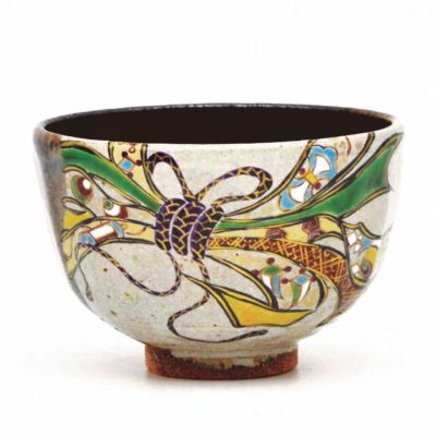 茶道具  抹茶茶碗 茶道具 抹茶茶碗（まっちゃちゃわん） 茶碗 掛分 熨斗 中村 良二